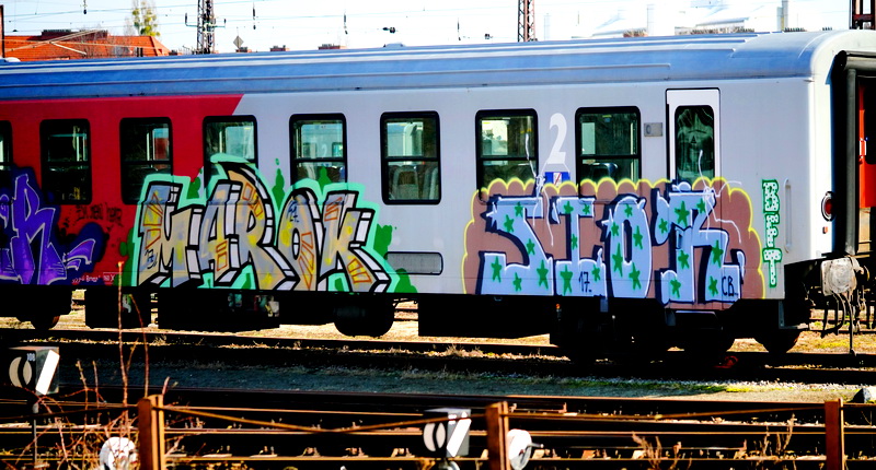 Graffiti-Train ... Wien